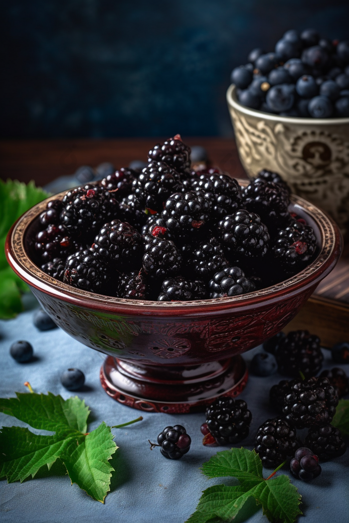 夏日的树莓水果望梅止渴酸甜