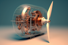 风力涡轮机结构摄影图9