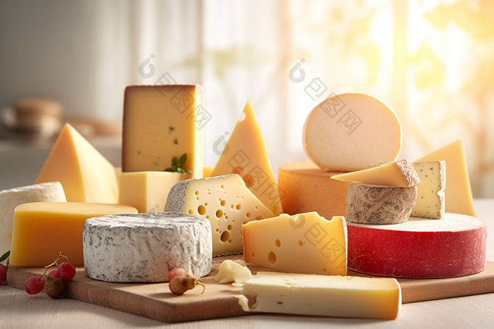 多样的奶酪摄影图37
