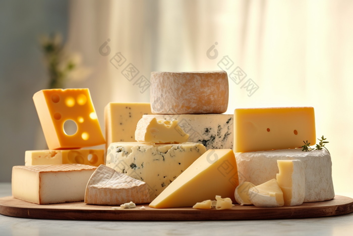 多样的奶酪摄影图29