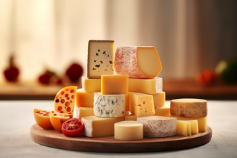 多样的奶酪多品种美味