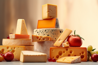 多样的奶酪摄影图17