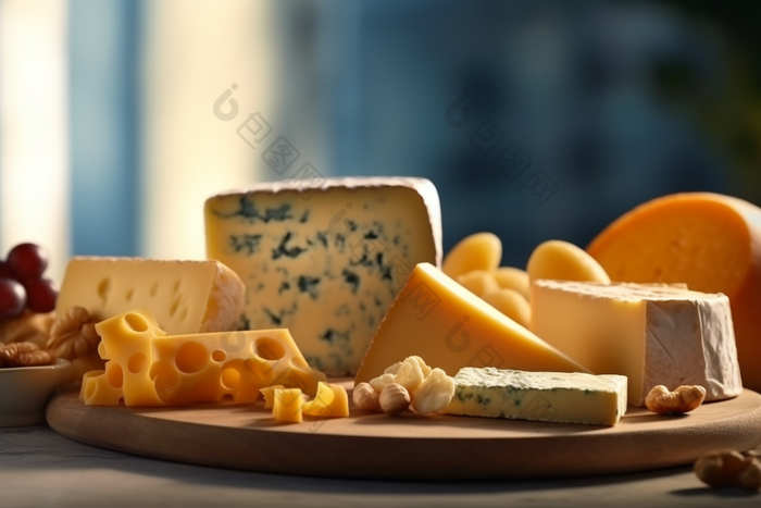 多样的奶酪摄影图2