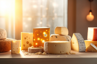多样的奶酪摄影图15