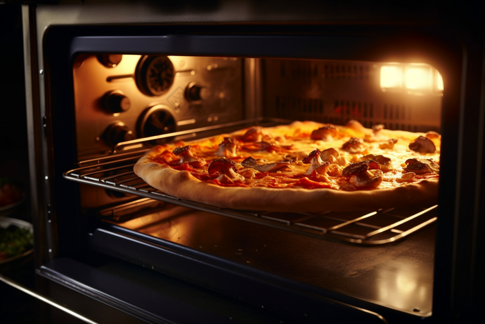 披萨烘焙时刻摄影图19