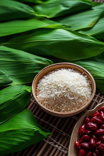 端午粽叶装饰端午节传统