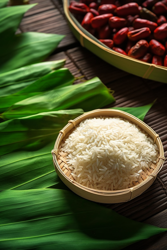 端午粽叶装饰粽子叶节日