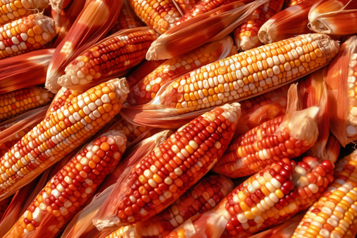玉米农作物特写食物丰收