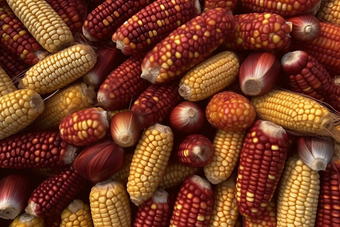 玉米农作物特写植物丰收