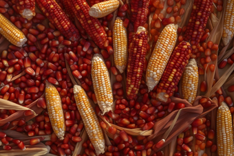 玉米农作物特写种子食物