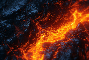 火山爆发岩浆摄影图37