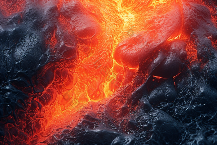 火山爆发岩浆摄影图36
