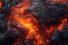 火山爆发岩浆摄影图19