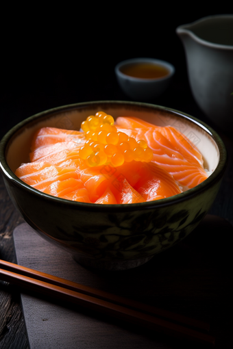 日本三文鱼高清食物国外