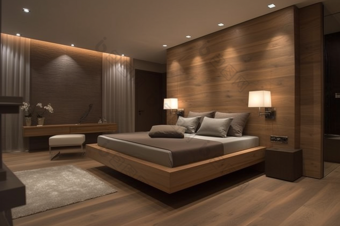 木制室内设计木头地板