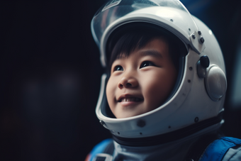 小男孩宇航员航空孩子