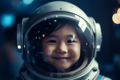 小女孩宇航员摄影图13