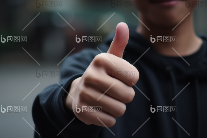 人物点赞手势姿势夸奖图片-包图网
