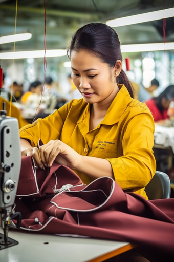 纺织厂流水线工人工艺职业