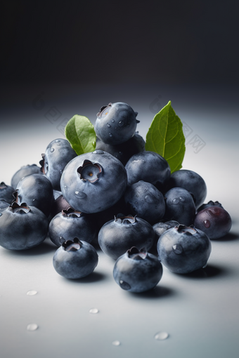新鲜的蓝莓营养维生素