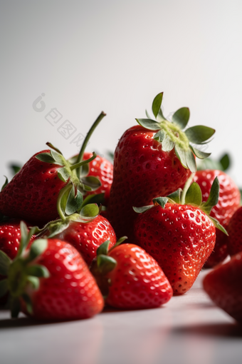 新鲜的草莓水果维生素