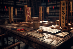 中国古代书房摄影图24