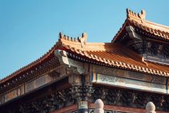 中式传统宫廷建筑屋檐摄影图36