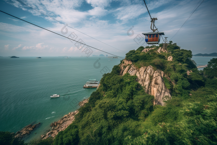 海景观光缆车旅游景区