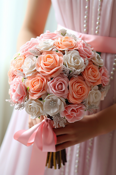 婚礼新娘捧花花束摄影图42