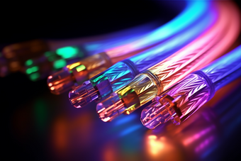 <strong>光纤</strong>电缆连接装置摄影图5