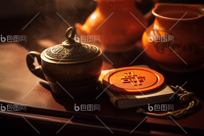 古风茶具摆件中国风摆设图片-包图网