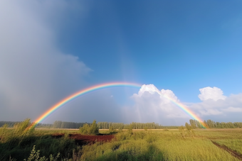 <strong>天空</strong>中<strong>的</strong>彩虹自然大自然