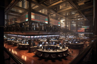 金融交易大厅摄影图11
