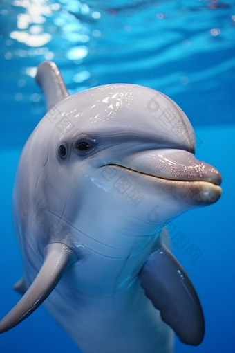 <strong>水族</strong>馆里的海豚可爱动物世界