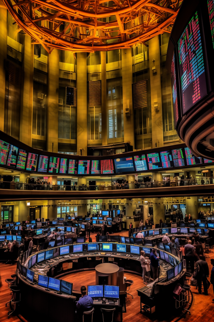 金融交易大厅摄影图36
