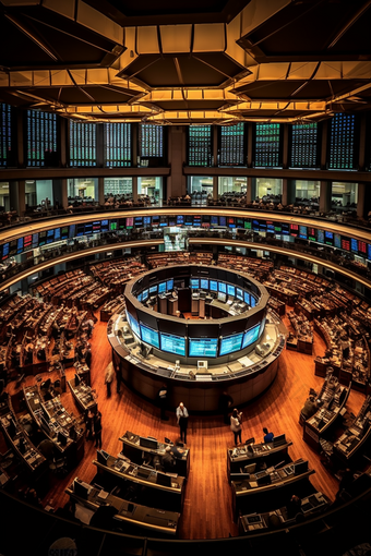 金融交易大厅摄影图32