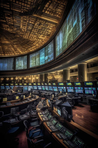 金融交易大厅摄影图21