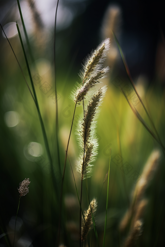 <strong>狗尾巴草</strong>特写小植物