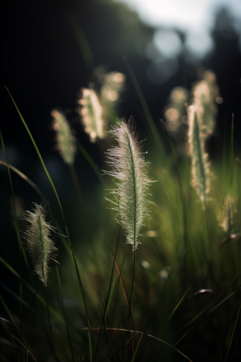 <strong>狗尾巴草</strong>特写植物环境