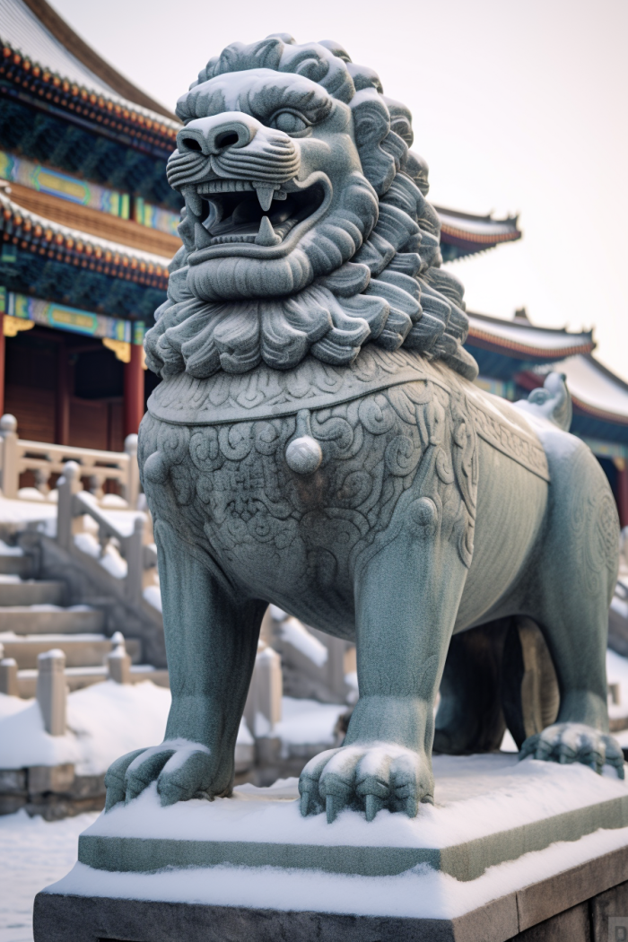 石狮子图片-石狮子素材免费下载-包图网