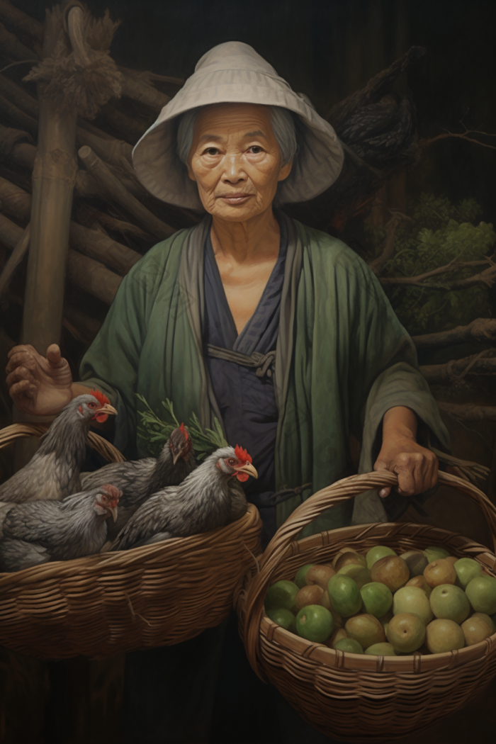 赶集卖菜的老人长辈劳动图片 包图网 
