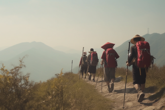 团队登山户外<strong>运动背包</strong>团建