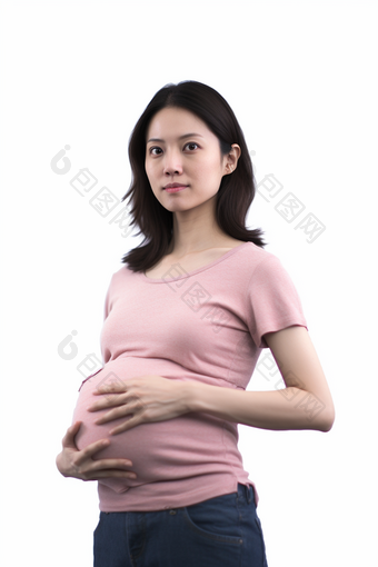怀孕女子写真母亲商业