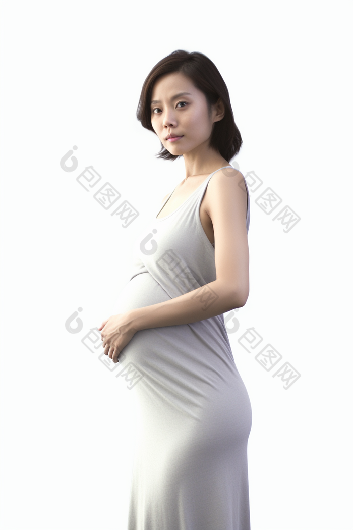 怀孕女子写真温馨艺术照