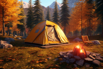 野外露营帐篷摄影图6