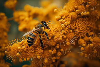 蜜蜂采蜜<strong>自然</strong>蜂蜜植物