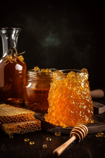 新鲜蜂蜜蜜饯健康养身