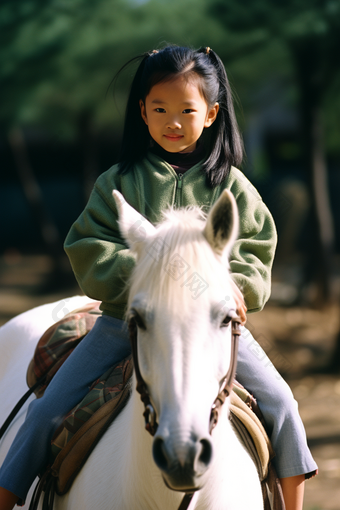 骑马的孩子<strong>奔驰</strong>活动