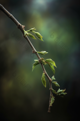 春天<strong>植物发芽</strong>生机春季生命