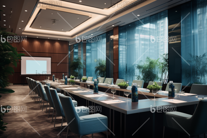 公司会议室办公室奢华图片-包图网